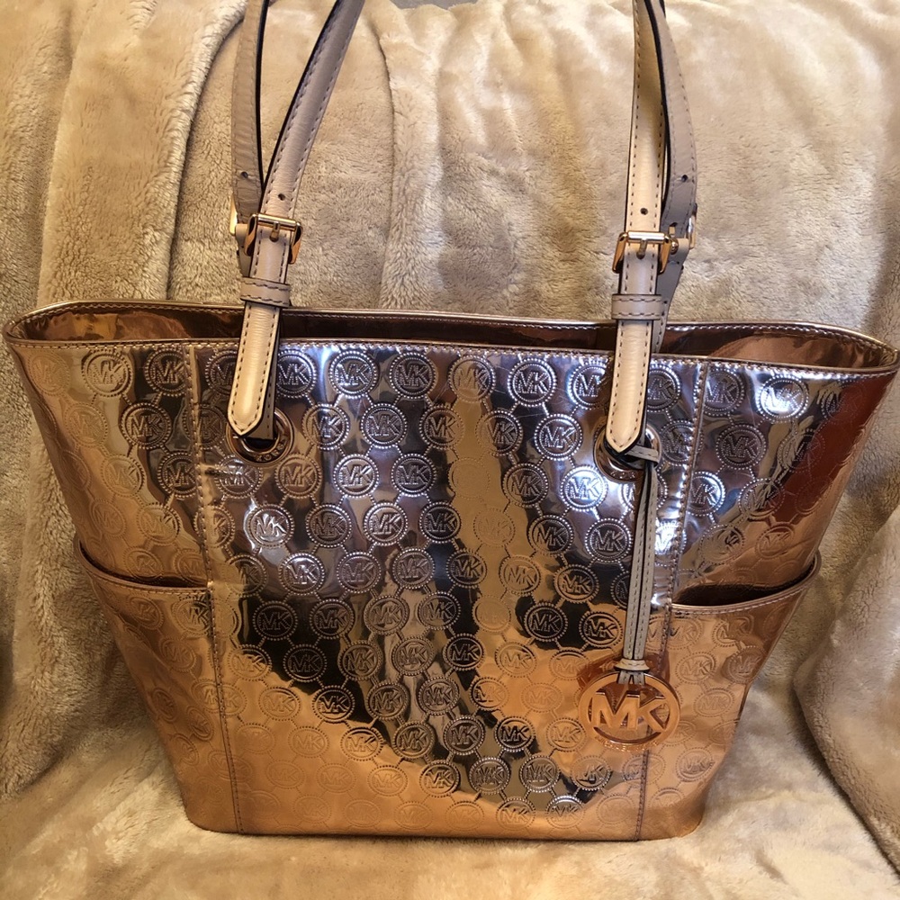 Michael Kors Rose Gold Tote